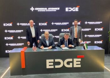 General Atomics y EDGE establecen una asociación para fabricar, probar y reparar sistemas electromecánicos