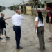 Recorre Ariadna Montiel zonas afectadas por inundaciones en Reynosa