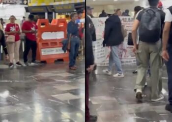 CNTE deja libre paso en varias estaciones por protesta