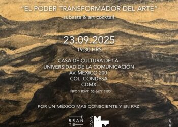 Fundación Medita México presenta su 3ª Subasta con Causa: El poder transformador del arte