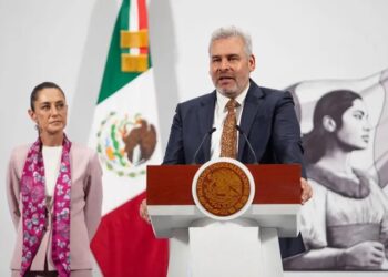 Gobernador de Michoacán estuvo en reunión de gabinete de seguridad: Sheinbaum