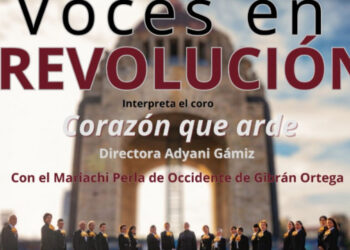 Unirán talentos el Coro Corazón que Arde y el Mariachi Perla de Occidente en el concierto “Voces en Revolución
