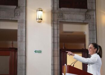 Presidenta encabeza banderazo de inicio a la construcción de la presa “El Novillo” en La Paz, BCS, en beneficio de 250 mil personas