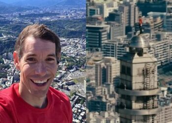Alex Honnold subió el Taipei 101 sin cables de seguridad; Netflix transmitió su hazaña