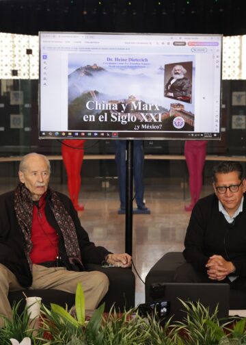 El Museo Legislativo de la Cámara de Diputados presenta el libro «China y Marx en el Siglo XXI ¿Y México?», de Heinz Dieterich