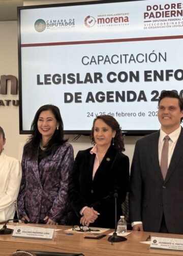 Fortalecer el trabajo legislativo con enfoque de desarrollo sostenible, clave para consolidar la transformación: Dolores Padierna