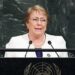 Michelle Bachelet, candidata de México, Chile y Brasil para dirigir la ONU