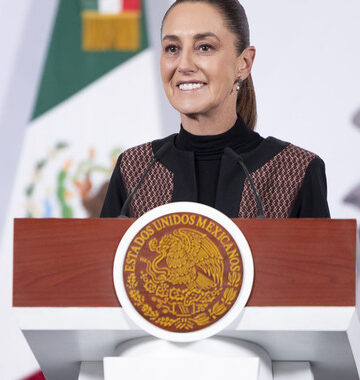 Llegada de 98.2 millones de visitantes internacionales a México es resultado de la grandeza cultural y la transformación: Presidenta