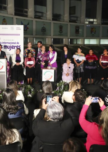 El Senado reafirma su compromiso para lograr la igualdad y la equidad entre hombres y mujeres, asegura Ignacio Mier