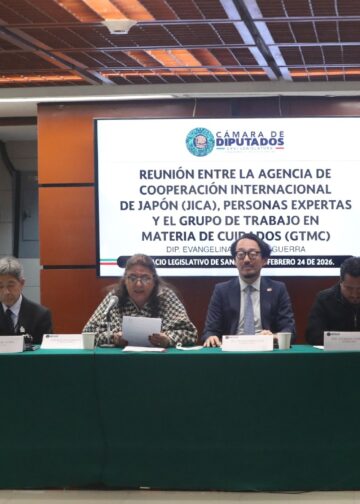 Impulsa Evangelina Moreno cooperación entre México y Japón para fortalecer la legislación en materia de cuidados