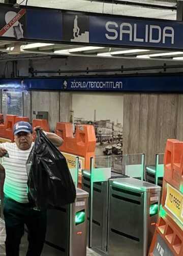 Cierran estación de Metro, Zócalo/Tenochtitlan hasta nuevo aviso