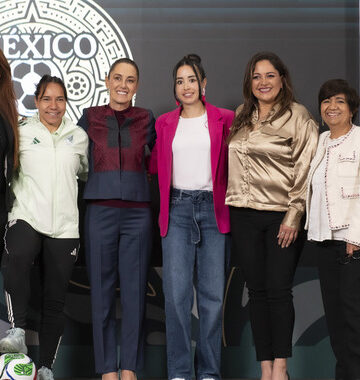 Presidenta presenta concurso Representa a México en la inauguración del Mundial para obsequiar el boleto 00001 a una joven de 16 a 25 años